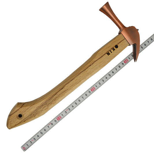 Marukin Kariwaku Hammer, Copper, Smooth Face, Small Head, Straight, 350mm