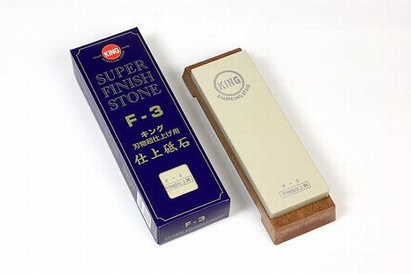 Matsunaga Stone King Finishing Whetstone F-3 with Stand F-3