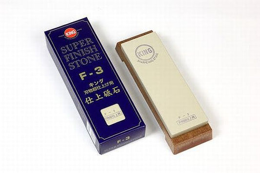 Matsunaga Stone King Finishing Whetstone F-3 with Stand F-3
