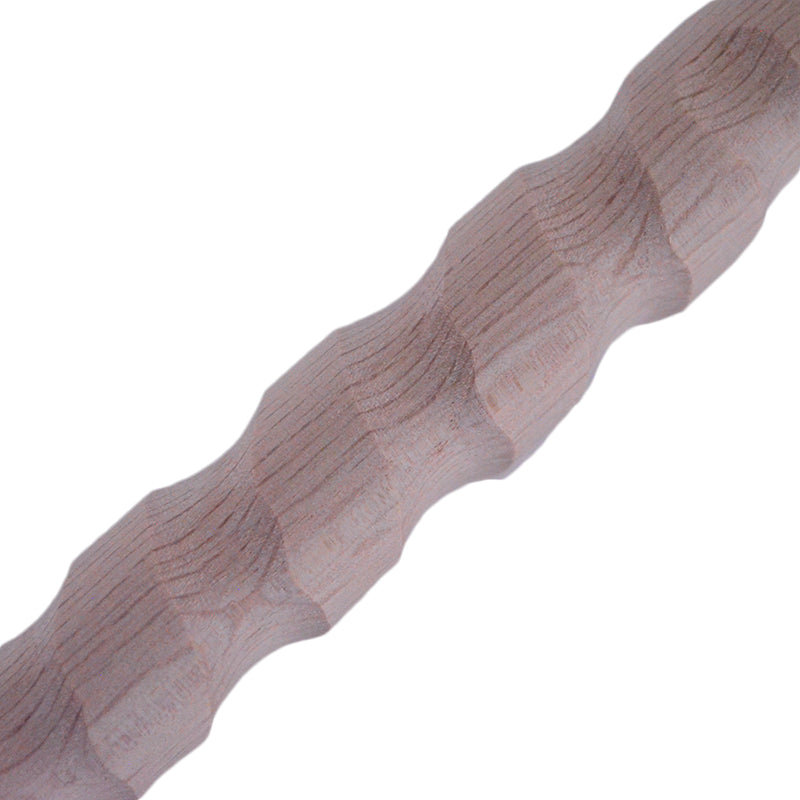 Marukin Oak Kariwaku Hammer Handle, Spiral, 350mm, Eye 14x26mm