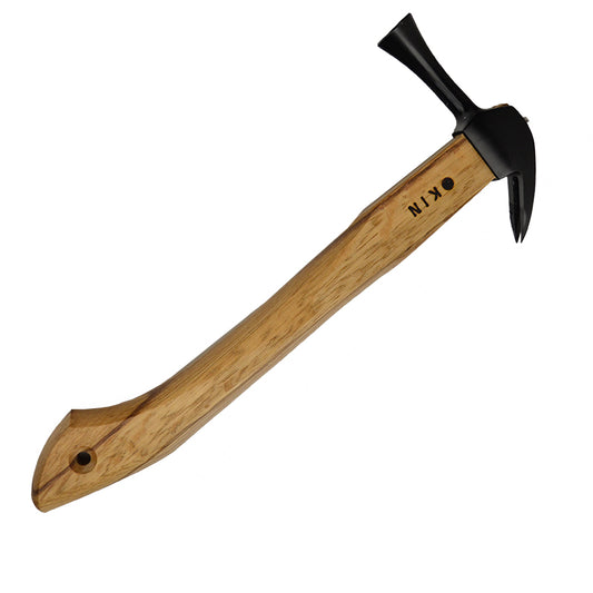 Marukin Kariwaku Hammer, Black, Smooth Face, Small Head, Straight, 350mm