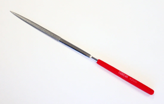 Tsubosan Diamond Needle File S-Type S-10 Half Round #200 170 mm DSHA1020