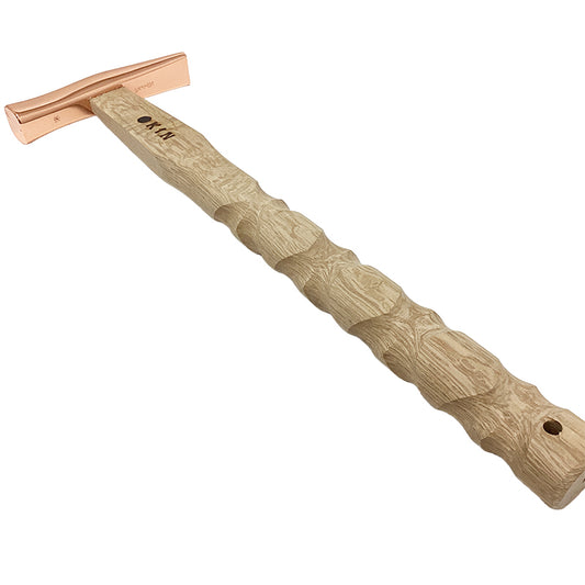 Marukin Sheet Metal Hammer, Stainless Burikiya 21mm, SY Grip, Bronze, 350mm
