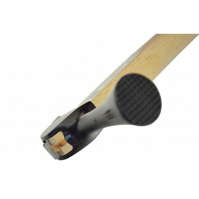 Marukin Kariwaku Hammer, Black, Milled Face, Small Head, Square Wave-Curve, 450mm