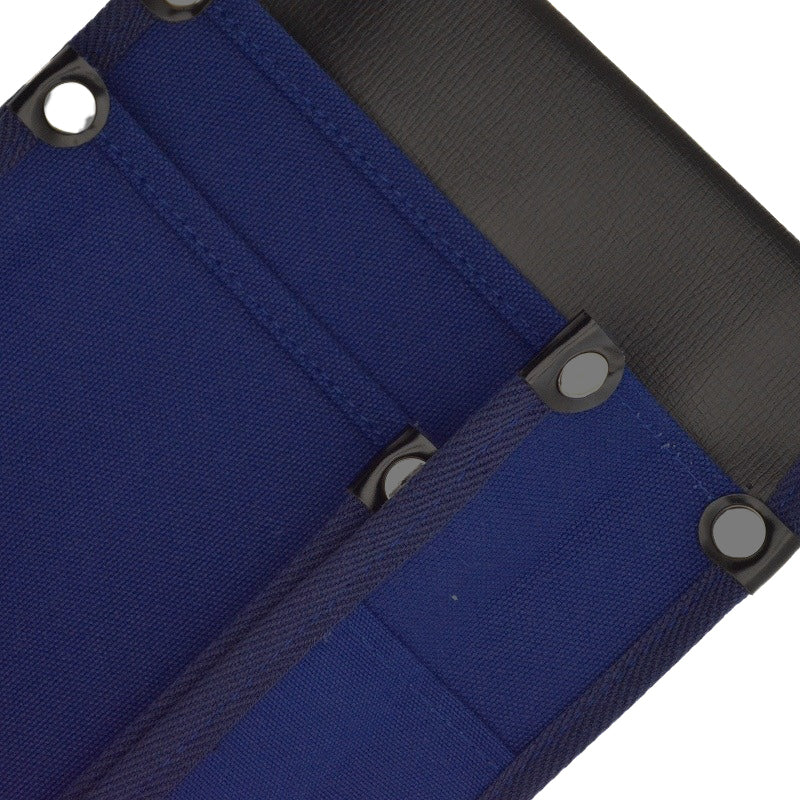 Marukin Canvas Waist Pouch with Inner Pocket, Blue YK-06