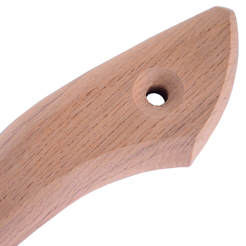 Marukin Oak Kariwaku Hammer Handle, Straight, 350mm, Eye 14x26mm