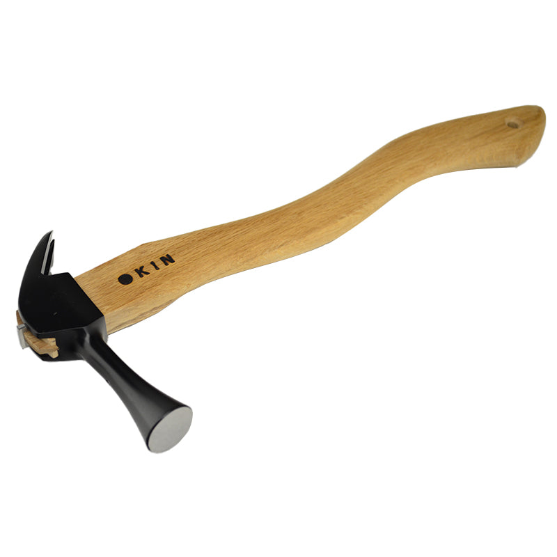 Marukin Kariwaku Hammer, Black, Smooth Face, Small Head, Wave-Curve, 350mm