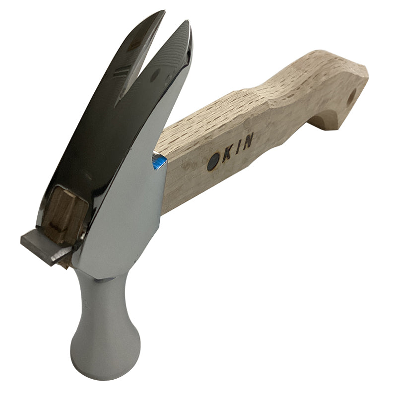 Marukin Kariwaku Hammer, Mirror, Smooth Face, Small Head, Square Wave-Curve, 250mm Short