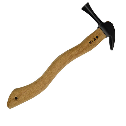 Marukin Kariwaku Hammer, Black, Smooth Face, Small Head, Wave-Curve, 350mm