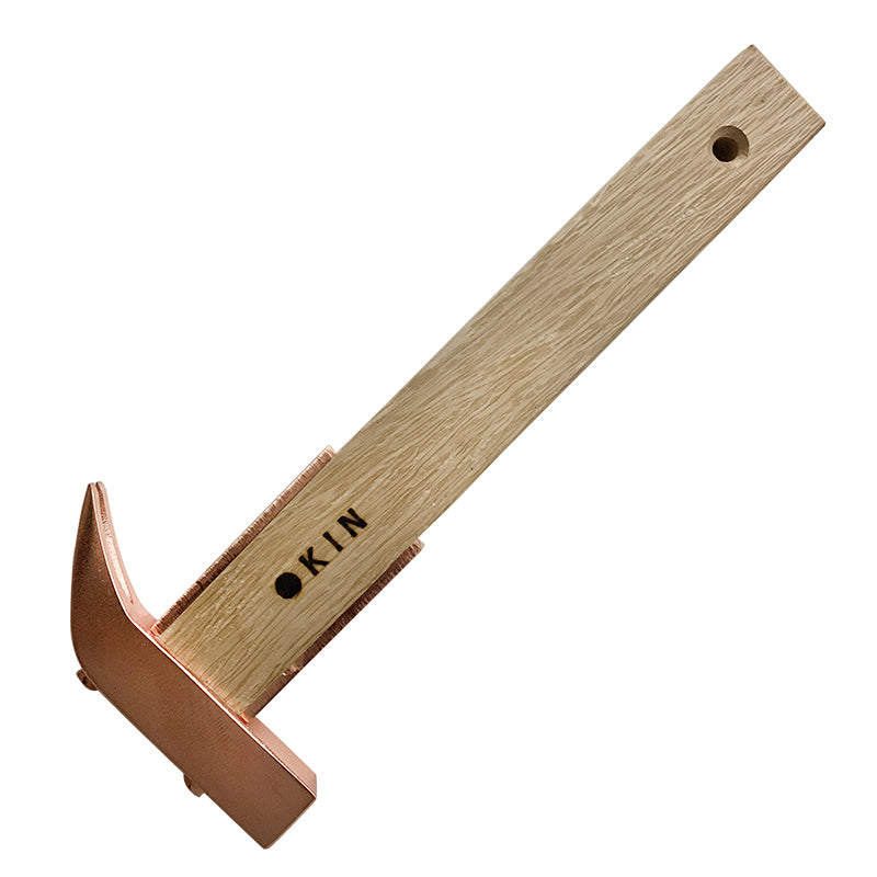 Marukin Butaiya Hammer (Naguri), Square, Bronze, 250mm Short Grip