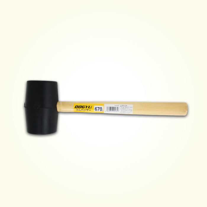 Dogyu Rubber Hammer 340g 3/4lb #00434
