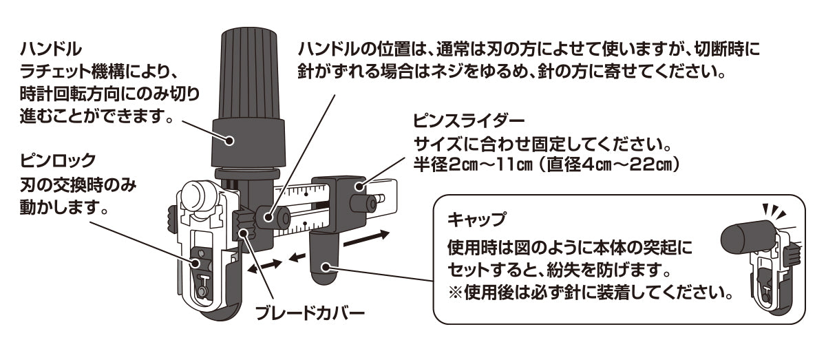Olfa Rotary Compass Cutter 186B