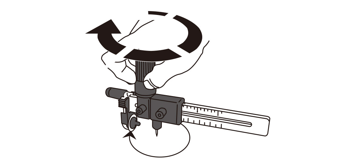 Olfa Rotary Compass Cutter 186B