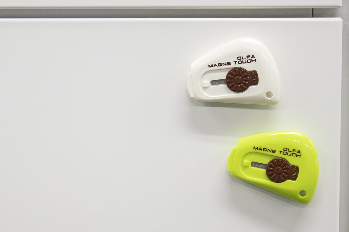 Olfa Magne Touch Safety Cutter 2-Piece Pack 95B2