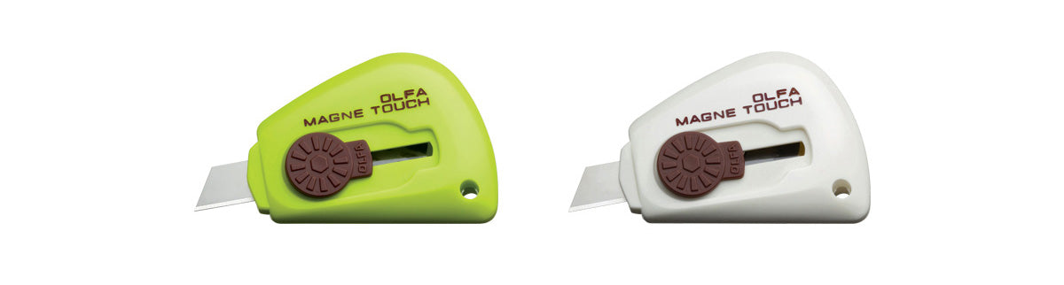 Olfa Magne Touch Safety Cutter 2-Piece Pack 95B2