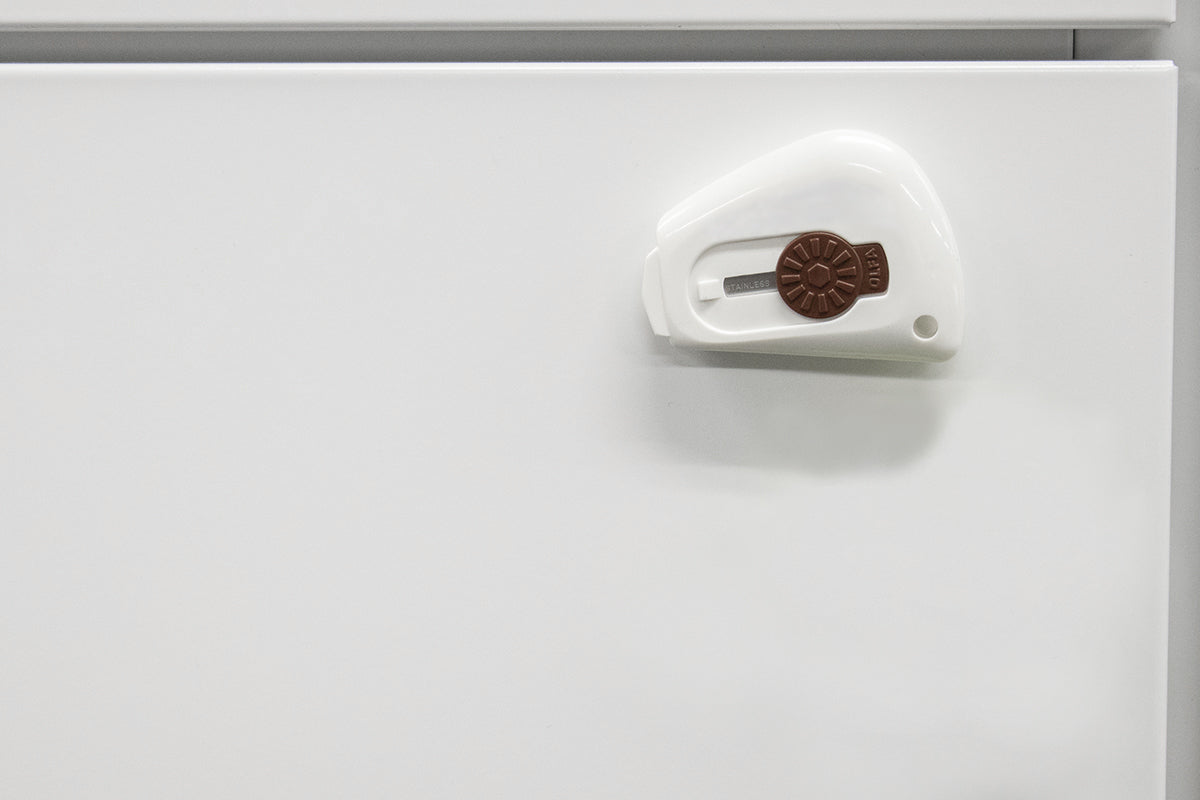 Olfa Magne Touch C White Safety Cutter (Kitchen Use) 95STN