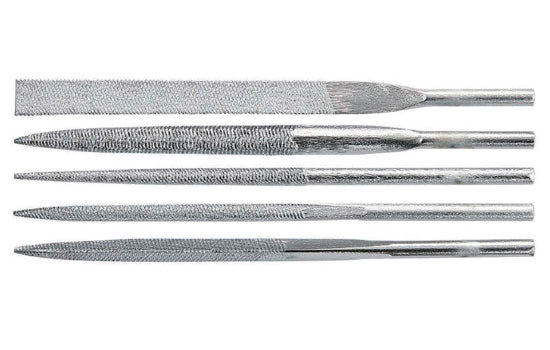 Tsubosan Bright-900 Super Saw File 3 mm Shank Medium Set of 5 ST085B2