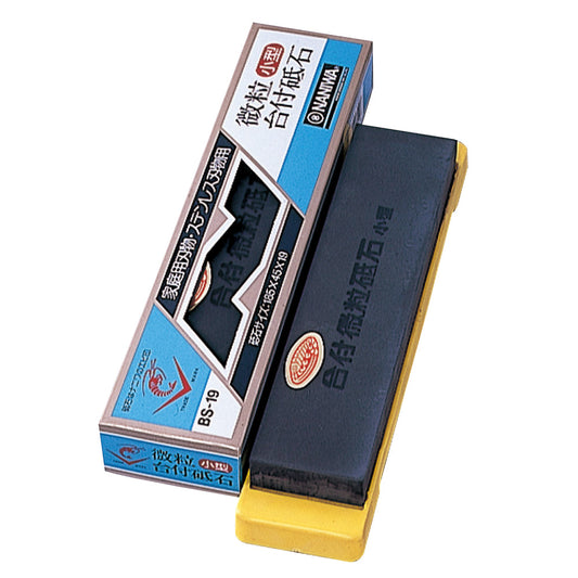 Naniwa Aka-Monzen Chemical Fine Whetstone Small BS-19 #600 IA-1000 IA-1000