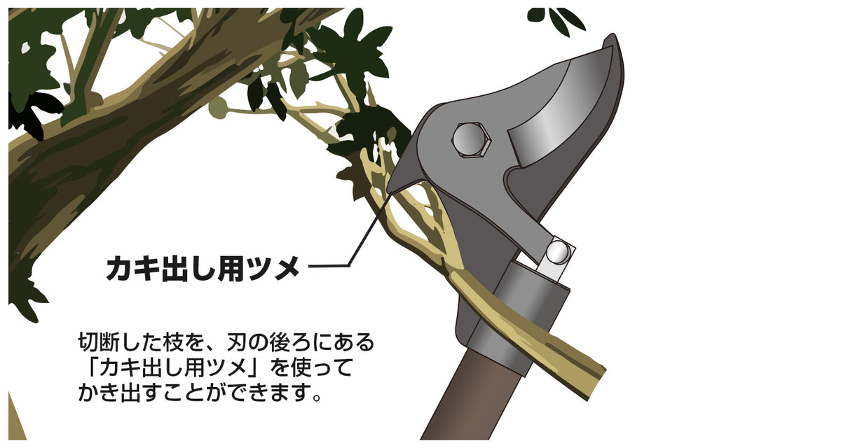 Nishigaki Replacement Blade for Futomaru Telescopic Lopper N-160-50