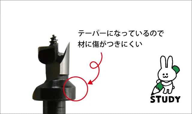 Star-M Dowel Bit with Hexagon Shank 6(5.5) 70X-060