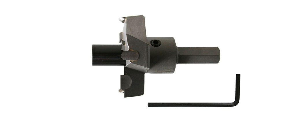 Star-M T.C.T. P-Type Counterbore Bit - Full Set: Pipe x Cutter + Guide + Drill 15X55 28P-S1555