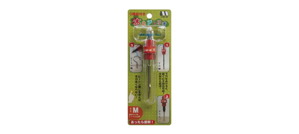 Star-M Wood Screw Bit Kit "TRIO" S 35-S