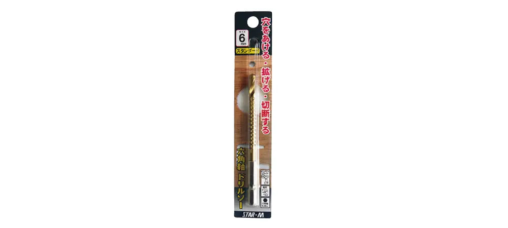 Star-M Hex Shank Drill Saw 6mm 502X-060
