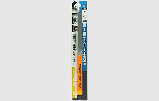 Tsubosan Needle File Flat Fine 215 mm K061