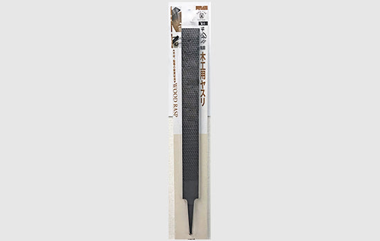 Tsubosan Rasp Woodworking Type Flat 250 mm Retail Pack M4
