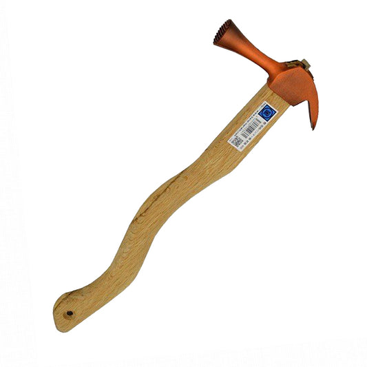 Marukin Kariwaku Hammer, Copper, Milled Face, Small Head, Wave-Curve, 450mm