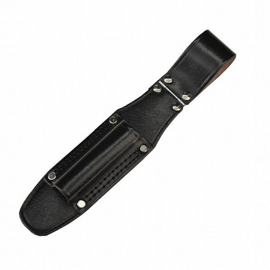 Marukin Black Leather Tool Holder, 1 Slot (20x20mm), H290mm Depth 95mm, Hinged TK-08