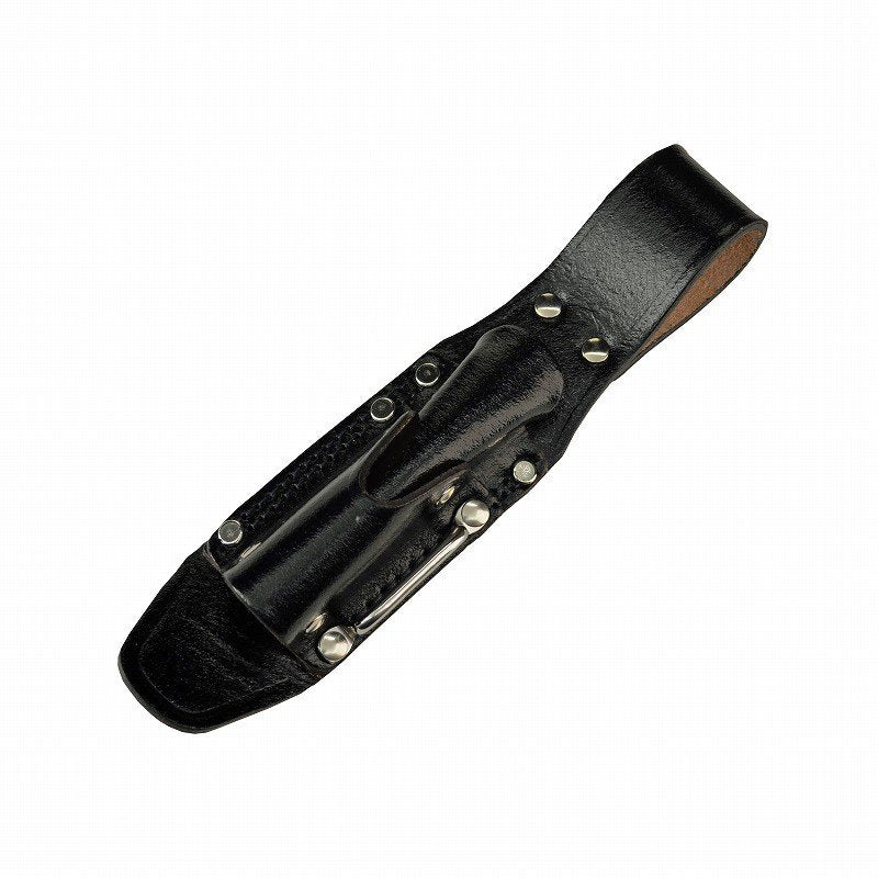 Marukin Black Leather Tool Holder, 2 Slots (Inner 20x20mm / Outer 15x10mm) TK-11
