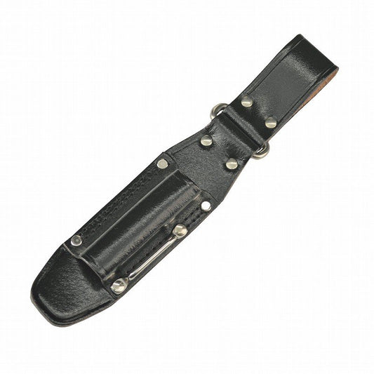 Marukin Black Leather Tool Holder, 1 Slot (20x20mm), H300mm Depth 95mm, Eye Strap TK-12