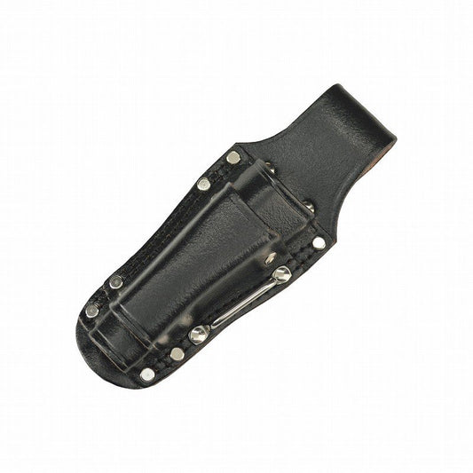 Marukin Black Leather Tool Holder, 2 Slots (Inner 40x25mm / Outer 35x10mm) TK-13