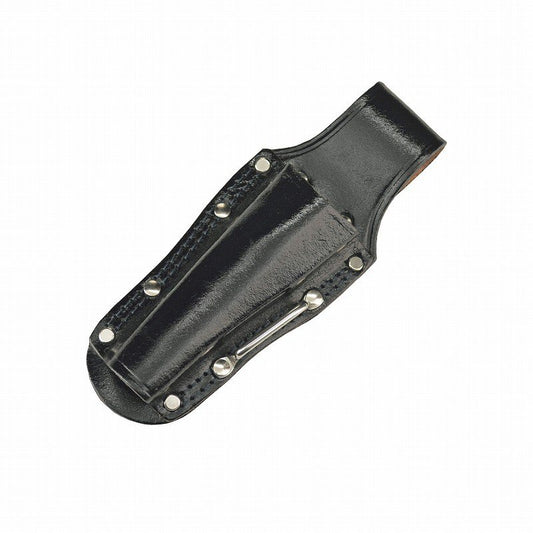 Marukin Black Leather Tool Holder, 1 Slot (45x25mm), H235mm Depth 135mm, Eye Strap TK-14