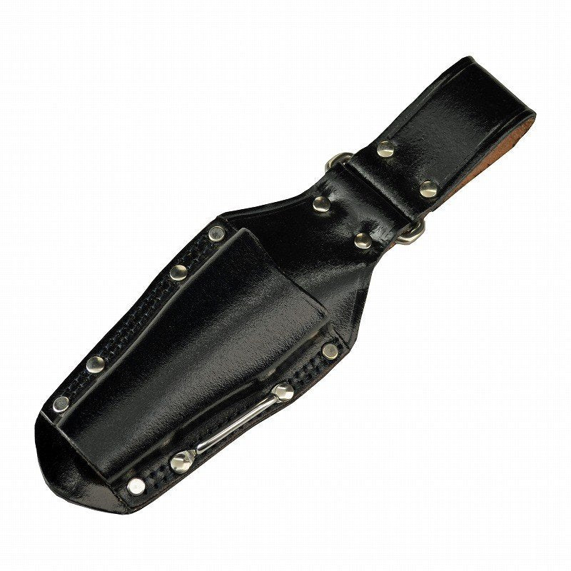 Marukin Black Leather Tool Holder, 1 Slot (55x20mm), H315mm Depth 125mm, Eye Strap TK-21
