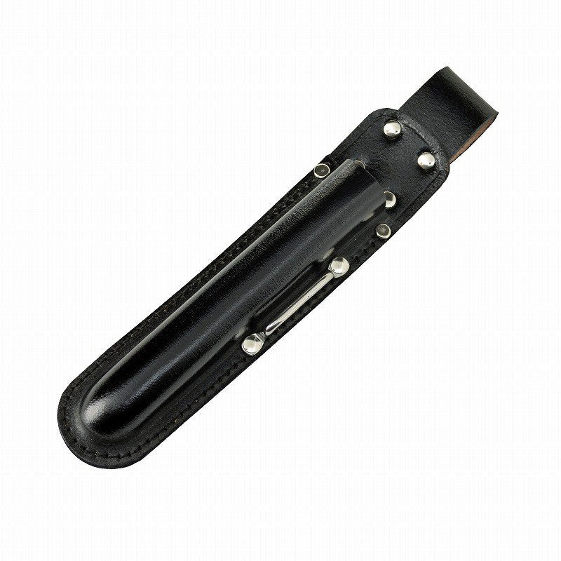 Marukin Black Leather Tool Holder, 1 Slot (25x20mm), H285mm Depth 180mm, Eye Strap TK-32