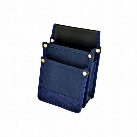 Marukin Canvas Waist Pouch with Inner Pocket (Small), Navy YKII-02