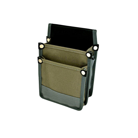 Marukin Canvas Waist Pouch with Inner Pocket (Small), Gray YKII-04