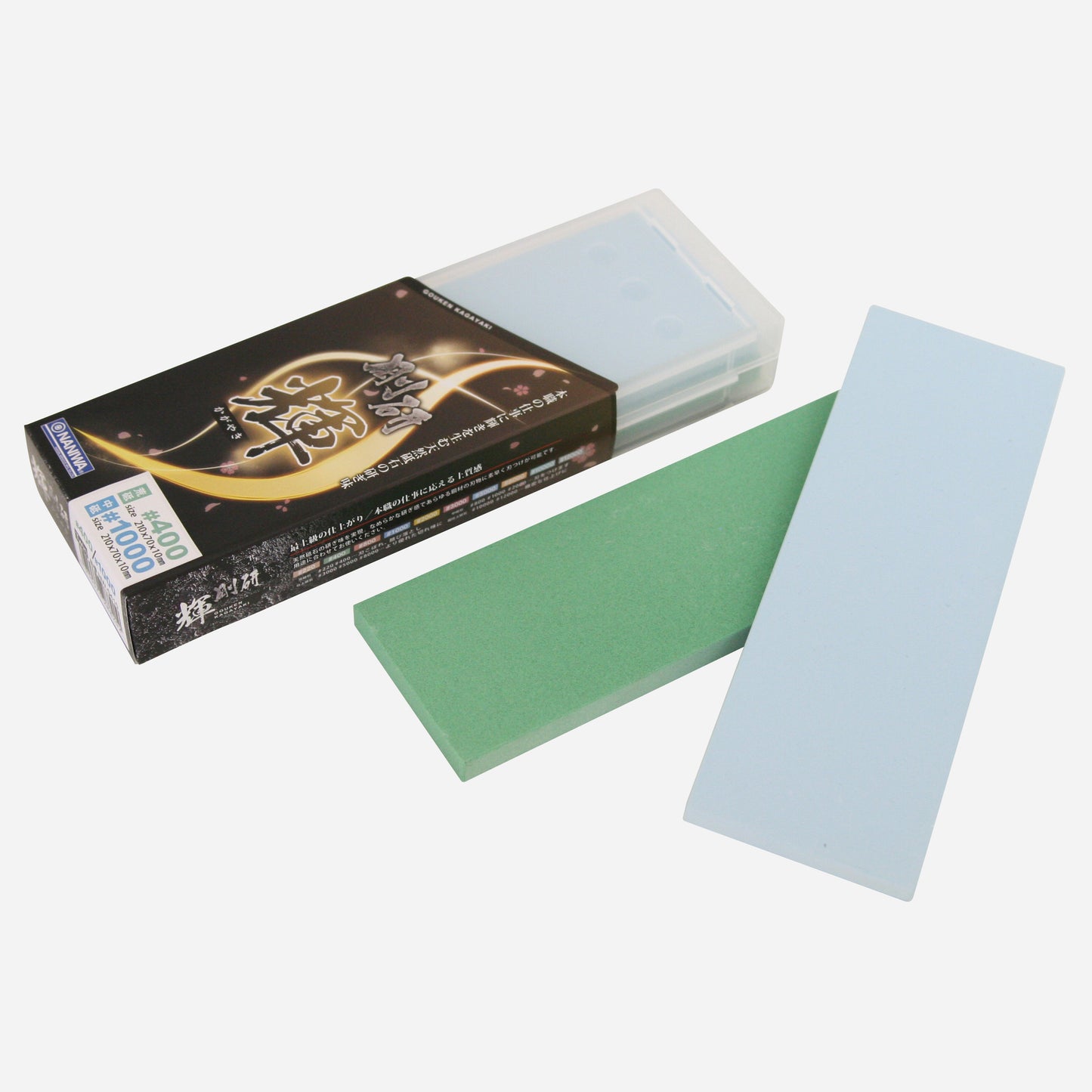 Naniwa Gonken Kagayaki Twin Whetstone #400/#1000 NW-0410 NW-0410