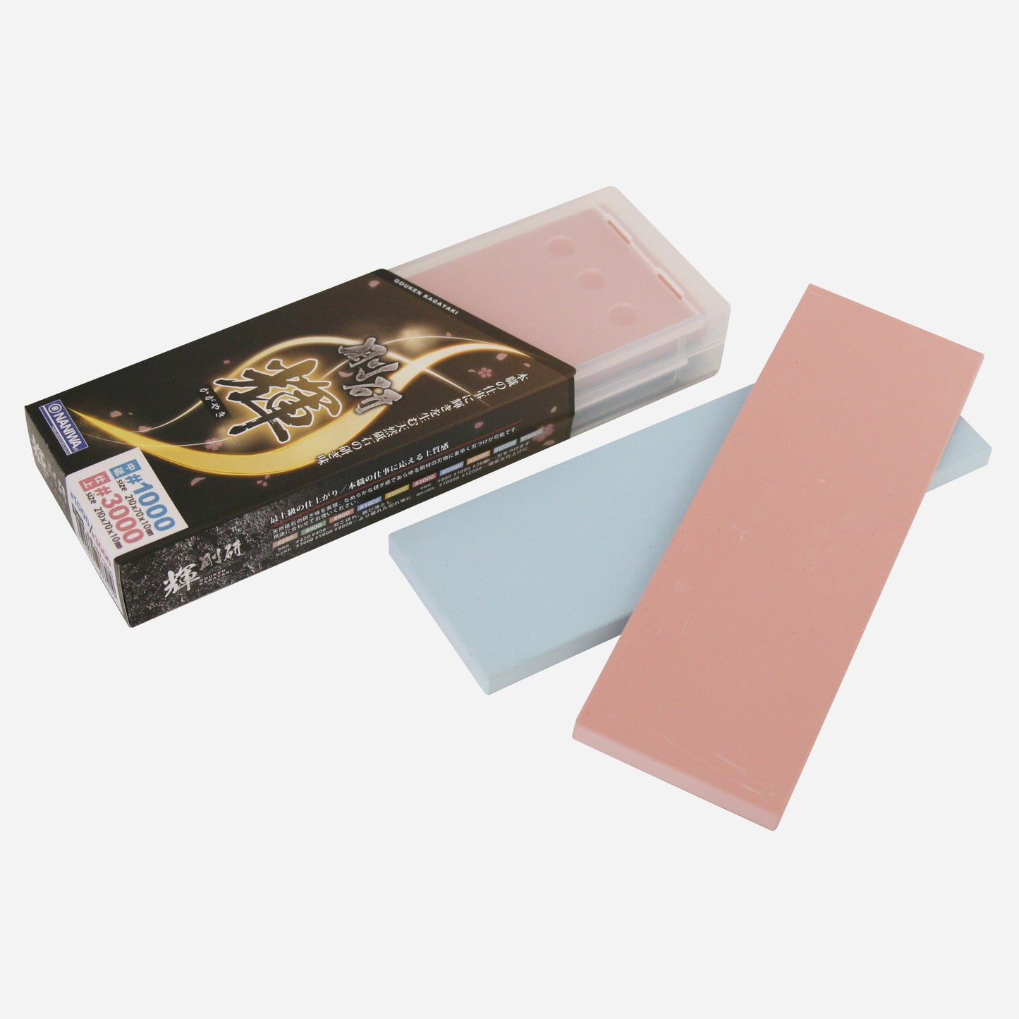 Naniwa Gonken Kagayaki Twin Whetstone #1000/#3000 NW-1030 NW-1030