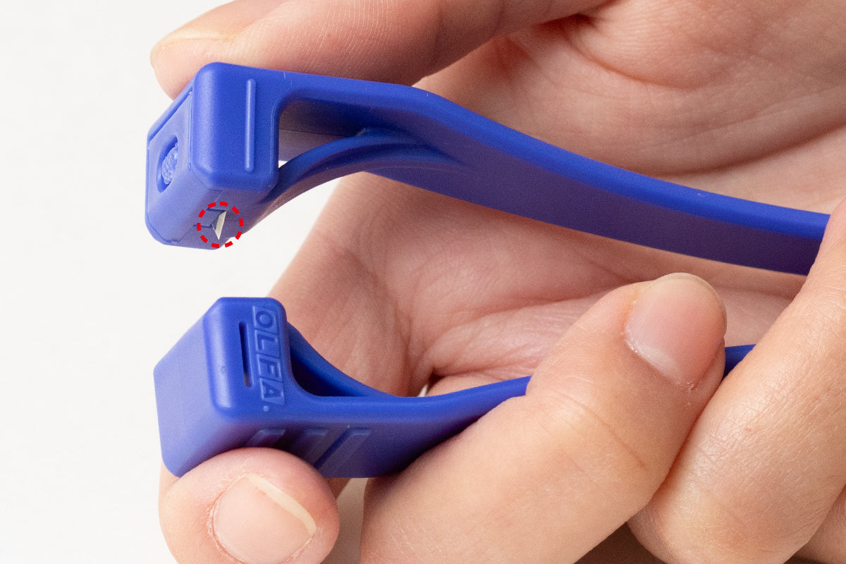 Olfa Packle S Safety Cutter Blue PK2-BLU