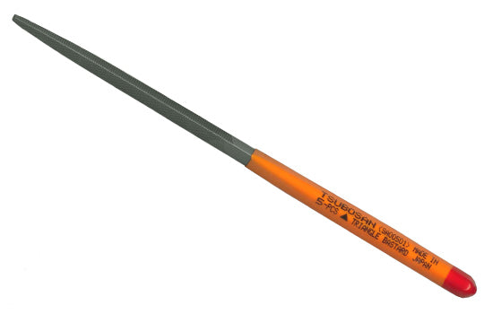 Tsubosan Needle File Triangular Coarse 170 mm Pack of 12 SA01201