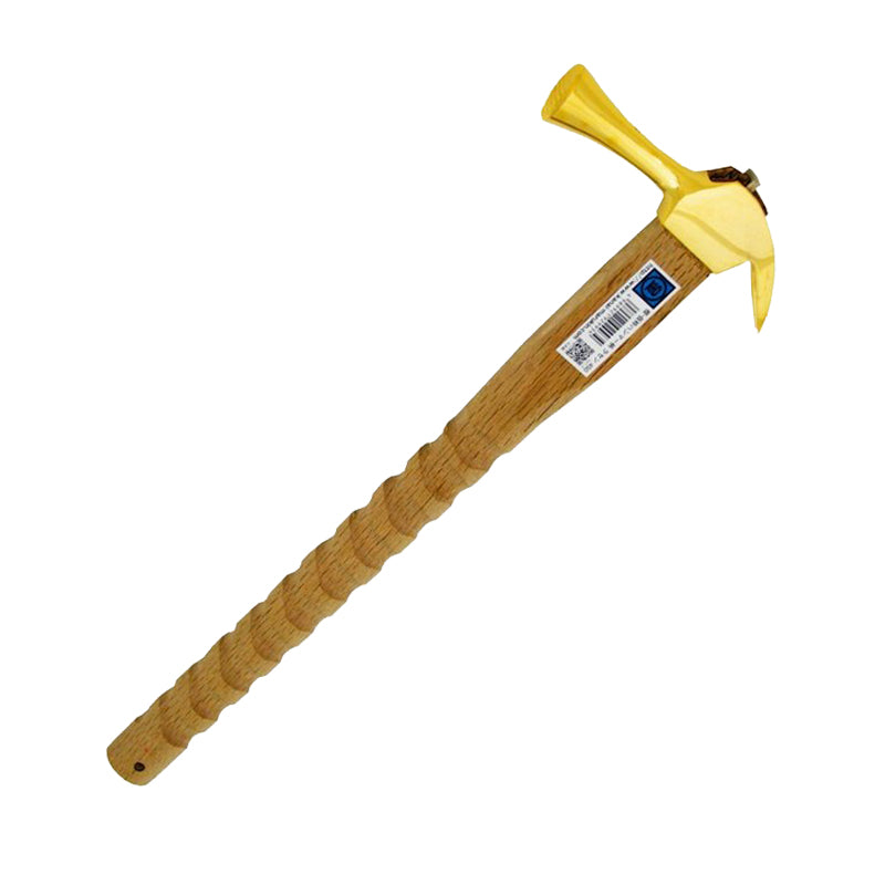 Marukin Kariwaku Hammer, Gold, Milled Face, Small Head, Spiral, 450mm