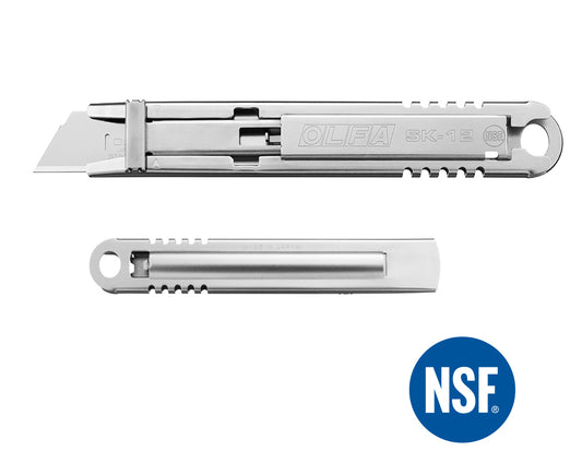 Olfa All Metal Safety Cutter C (Kitchen Use) SK-12C