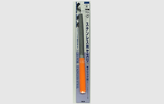 Tsubosan Stainless Steel File Half Round 150 mm Retail Pack SL2