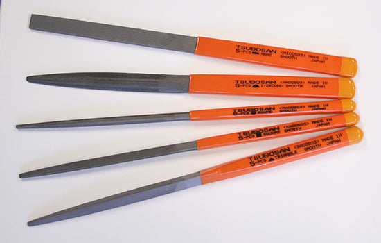 Tsubosan Needle File Fine 215 mm Set of 5 ST00503