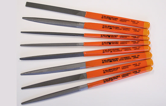 Tsubosan Needle File Fine 200 mm Set of 8 ST00803
