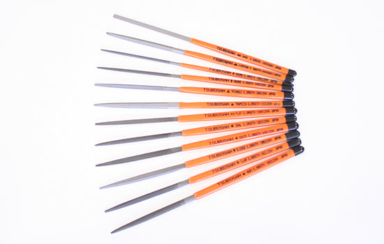 Tsubosan Needle File Extra Fine 170 mm Set of 12 ST01204
