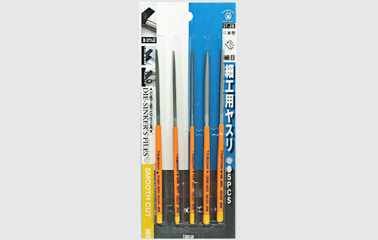 Tsubosan Needle File Fine 170 mm Set of 5 ST28
